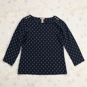 Anchor Silk Top